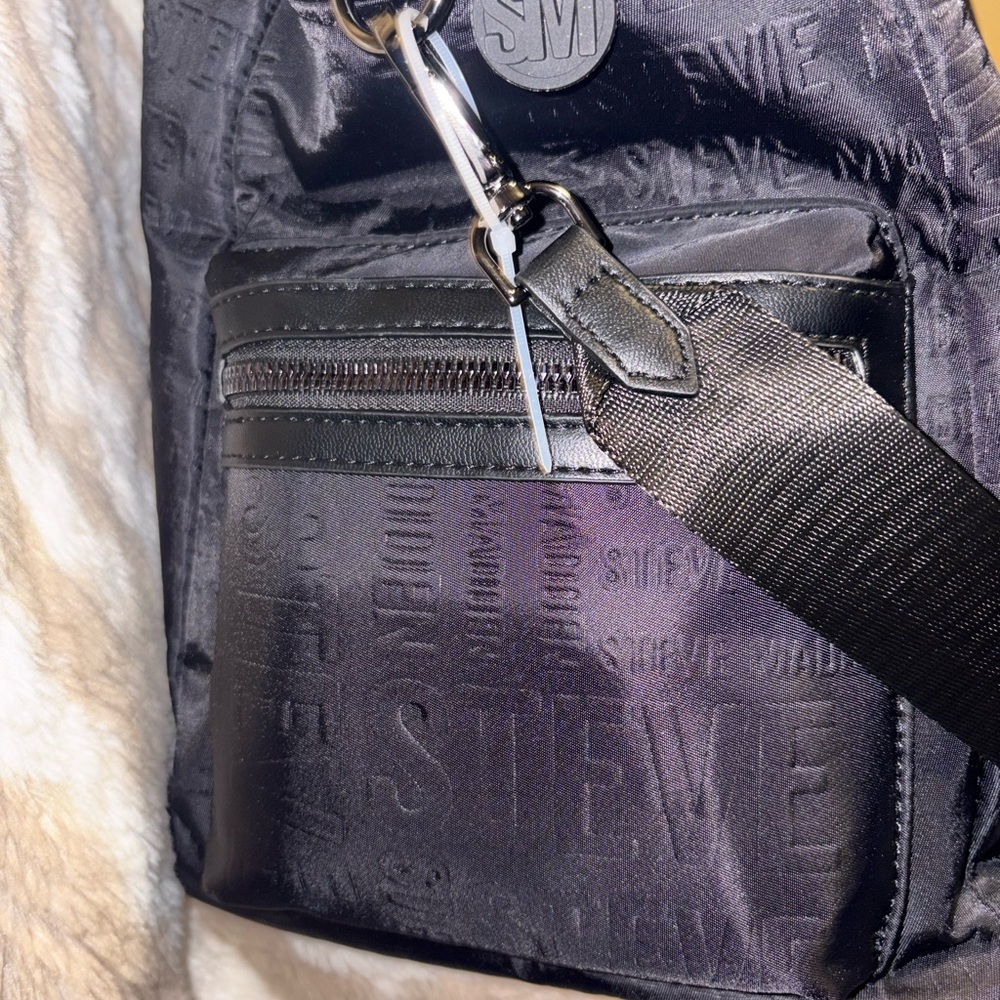 NWT Steve Madden Black Duffel Bag Set - Picture 6 of 9